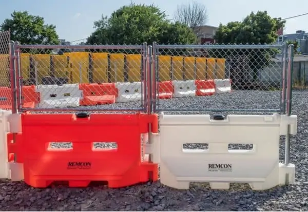 Water Filled Barricade System | Highway Signing, Inc.