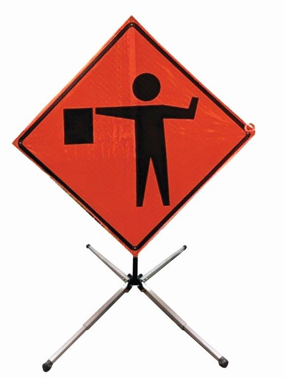 Springless Sign Stands - Highway Signing