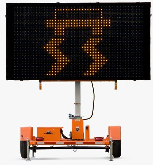 Digital message boards highway signing