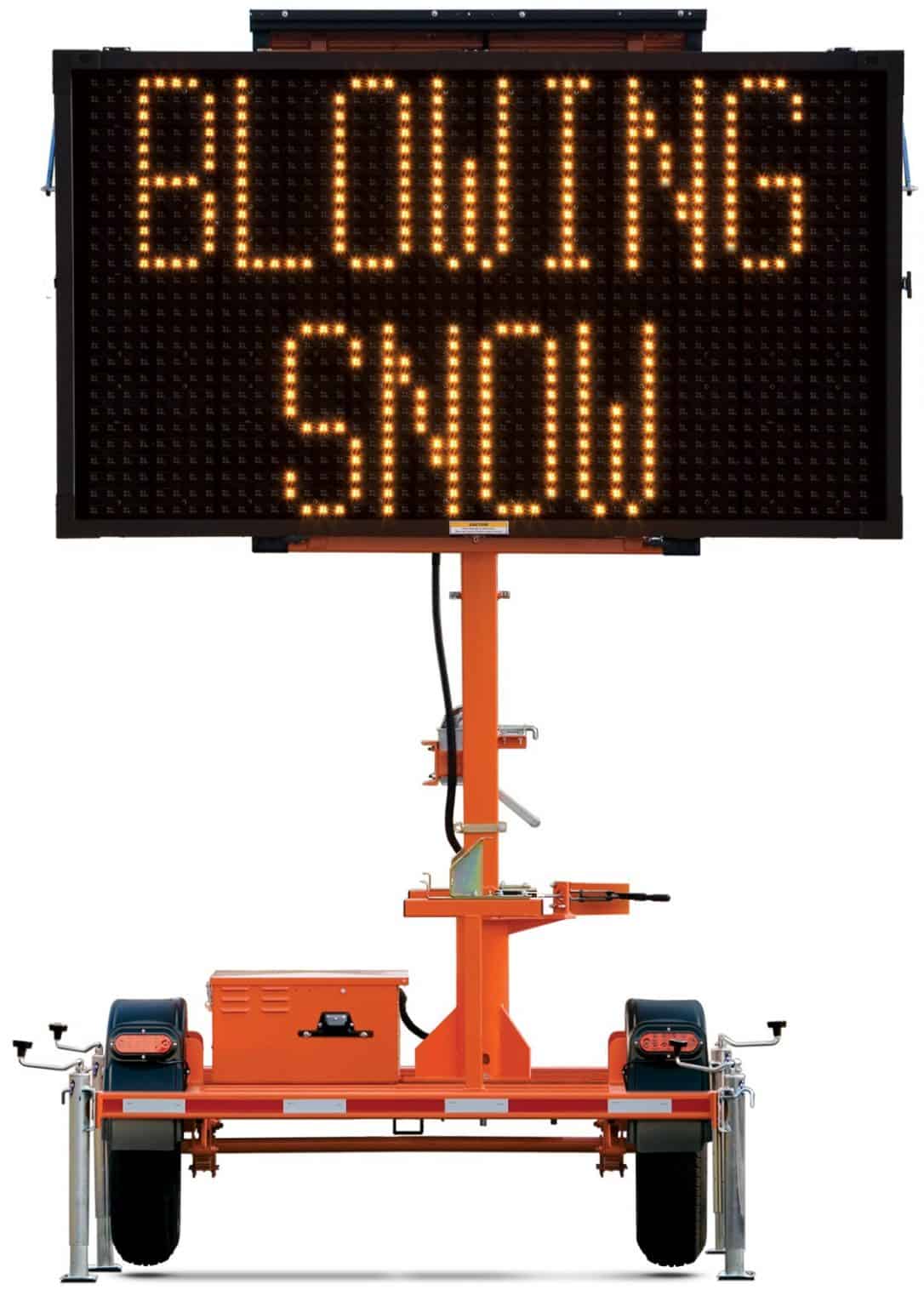 Digital Message Boards Highway Signing