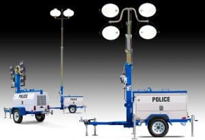 Vertical Light Towers for Public Safety