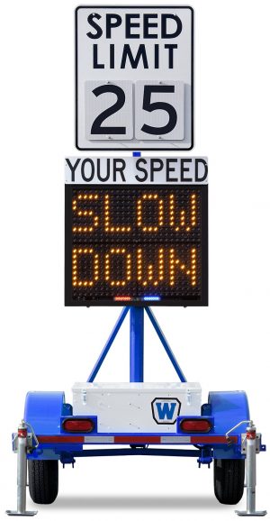 Compact Speed Trailer for Public Safety